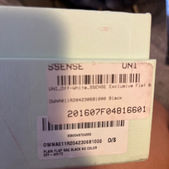 diagonal stripe motif shoulder bag - Picture 7 of 8